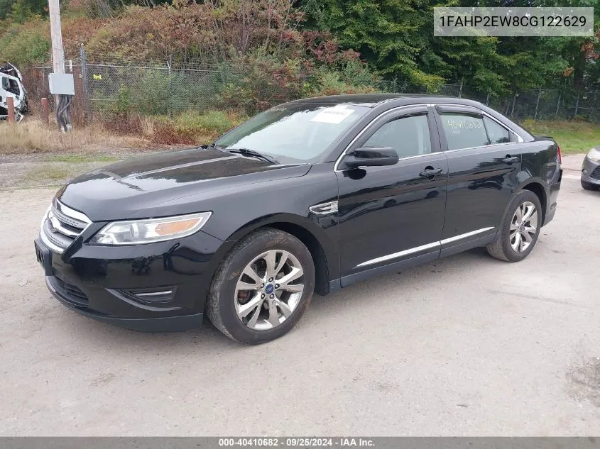 1FAHP2EW8CG122629 2012 Ford Taurus Sel