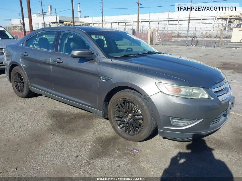 1FAHP2EWXCG111101 2012 Ford Taurus Sel