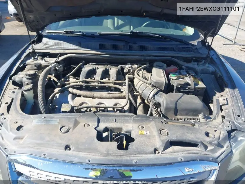 1FAHP2EWXCG111101 2012 Ford Taurus Sel