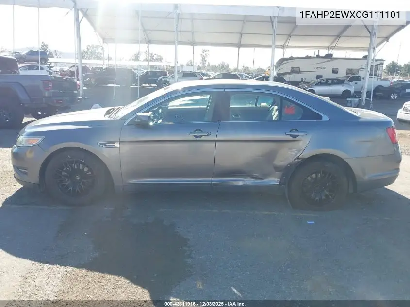 1FAHP2EWXCG111101 2012 Ford Taurus Sel