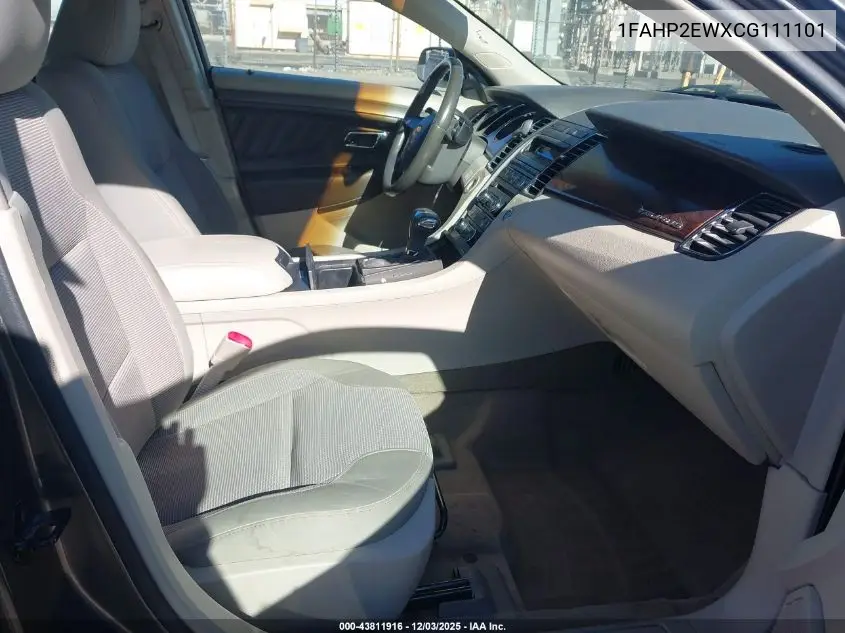 1FAHP2EWXCG111101 2012 Ford Taurus Sel