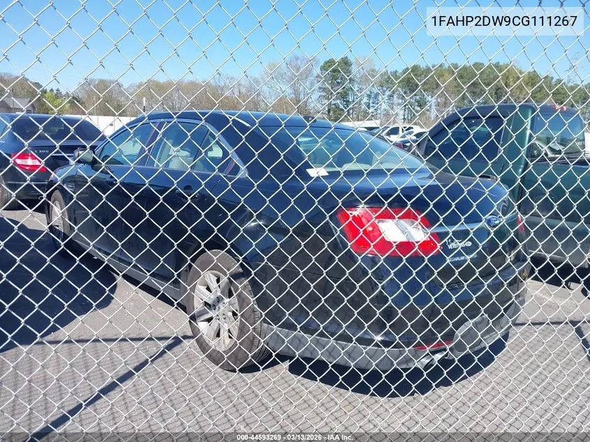 1FAHP2DW9CG111267 2012 Ford Taurus Se
