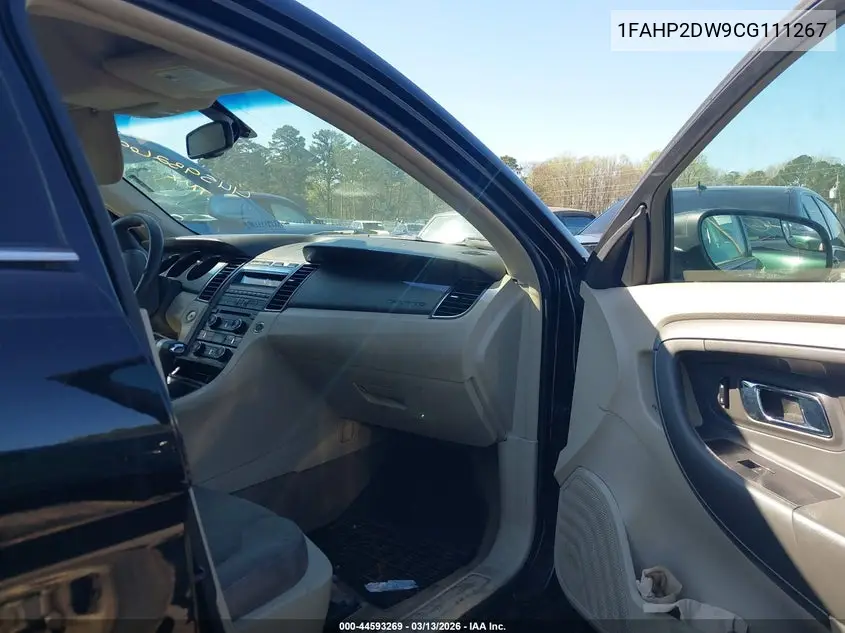 1FAHP2DW9CG111267 2012 Ford Taurus Se