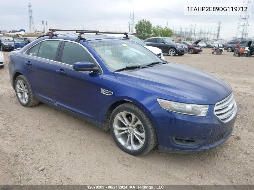 1FAHP2E89DG119712 2013 Ford Taurus Sel