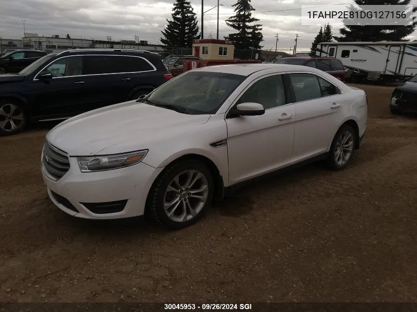 2013 Ford Taurus Sel VIN: 1FAHP2E81DG127156 Lot: 30045953