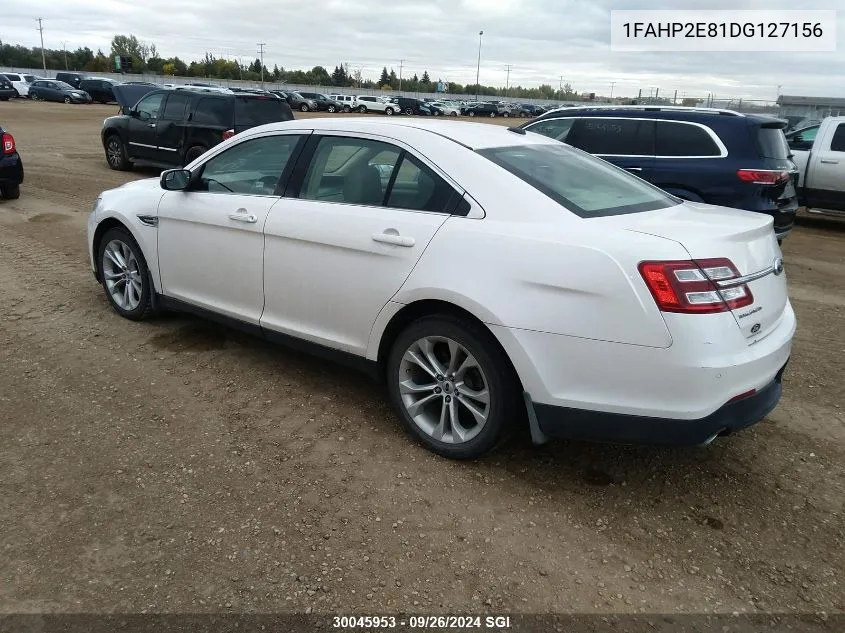 2013 Ford Taurus Sel VIN: 1FAHP2E81DG127156 Lot: 30045953