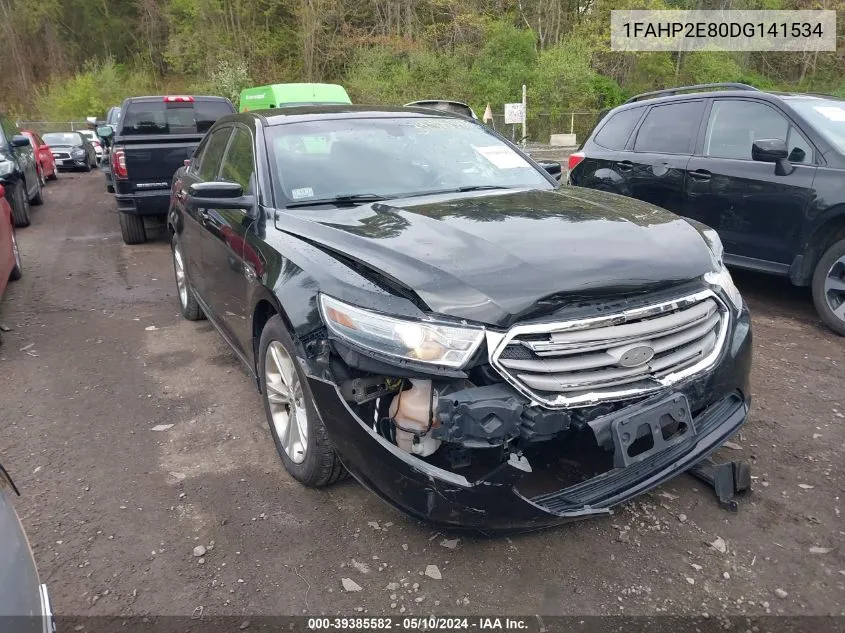 2013 Ford Taurus Sel VIN: 1FAHP2E80DG141534 Lot: 39385582