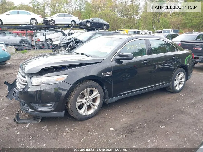 2013 Ford Taurus Sel VIN: 1FAHP2E80DG141534 Lot: 39385582