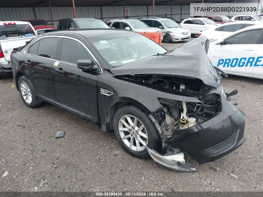 1FAHP2D88DG221939 2013 Ford Taurus Se