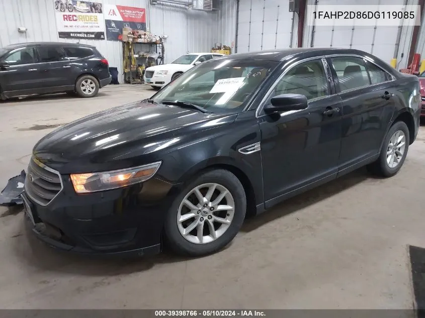 1FAHP2D86DG119085 2013 Ford Taurus Se