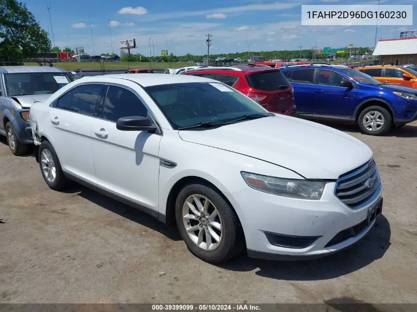 1FAHP2D96DG160230 2013 Ford Taurus Se