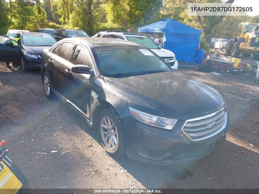 1FAHP2D87DG172605 2013 Ford Taurus Se