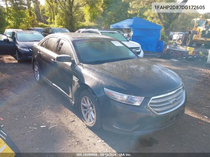 1FAHP2D87DG172605 2013 Ford Taurus Se