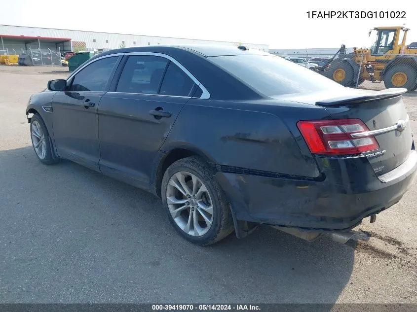 2013 Ford Taurus Sho VIN: 1FAHP2KT3DG101022 Lot: 39419070