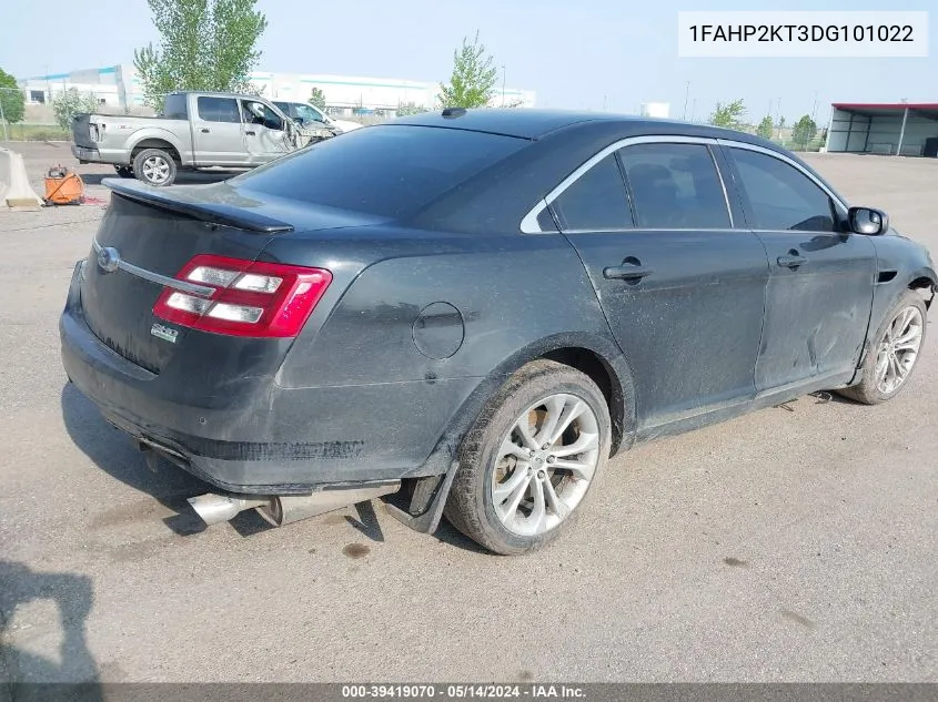 1FAHP2KT3DG101022 2013 Ford Taurus Sho