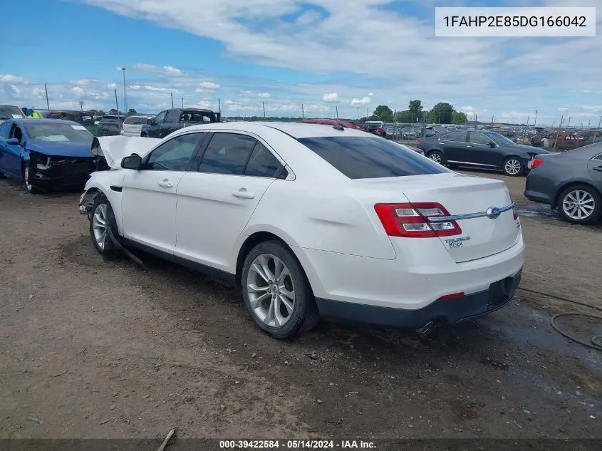 2013 Ford Taurus Sel VIN: 1FAHP2E85DG166042 Lot: 39422584