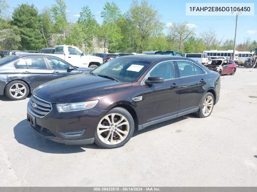 1FAHP2E86DG106450 2013 Ford Taurus Sel