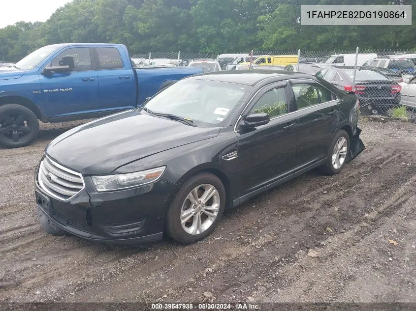 1FAHP2E82DG190864 2013 Ford Taurus Sel