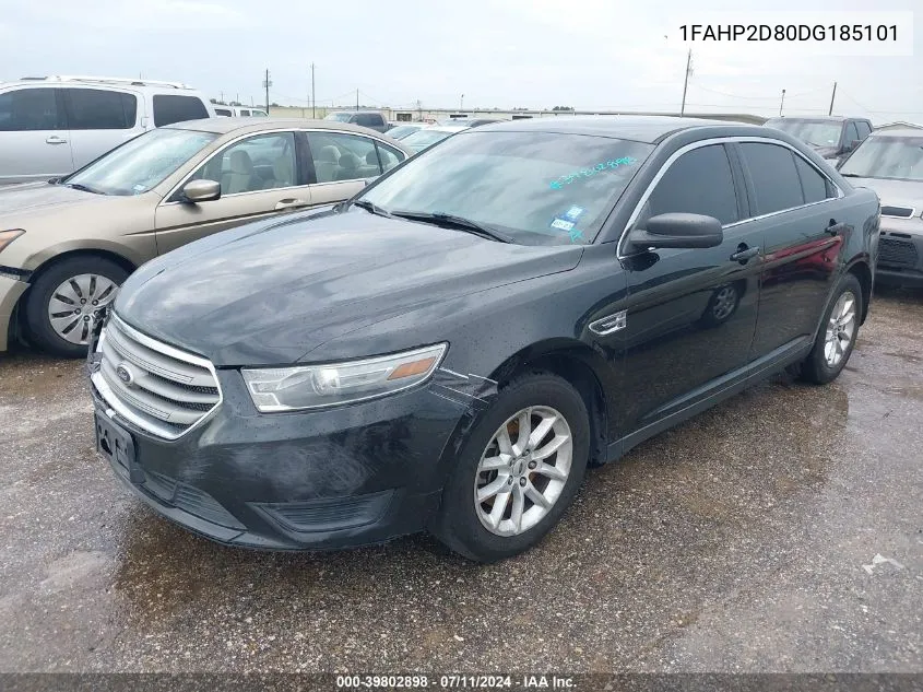 1FAHP2D80DG185101 2013 Ford Taurus Se