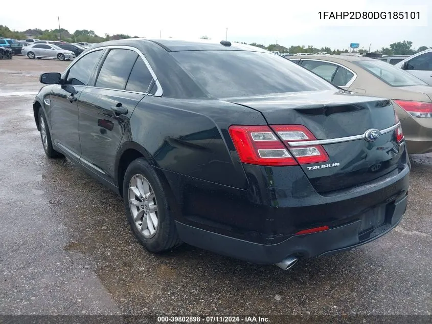 1FAHP2D80DG185101 2013 Ford Taurus Se