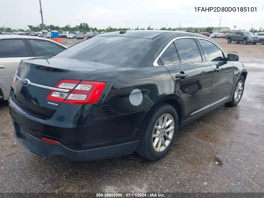 1FAHP2D80DG185101 2013 Ford Taurus Se