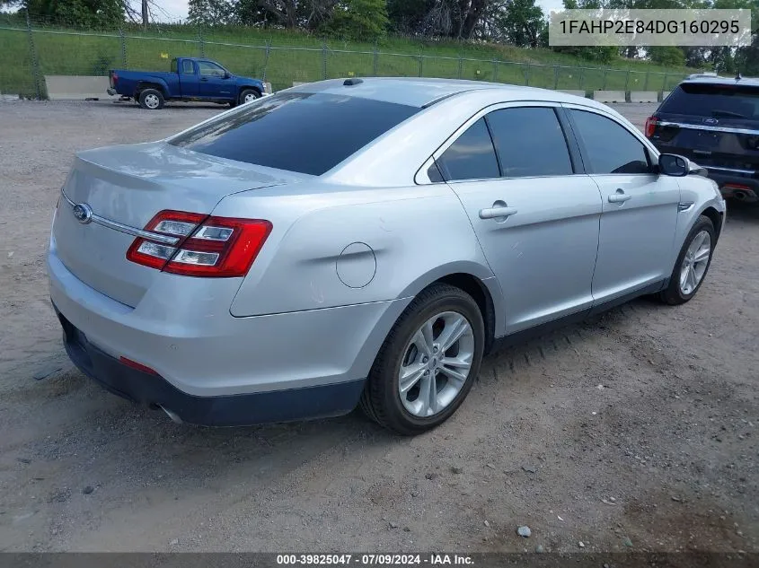 2013 Ford Taurus Sel VIN: 1FAHP2E84DG160295 Lot: 39825047