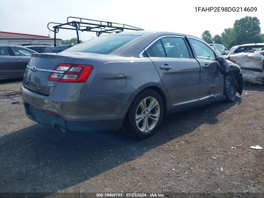 1FAHP2E98DG214609 2013 Ford Taurus Sel