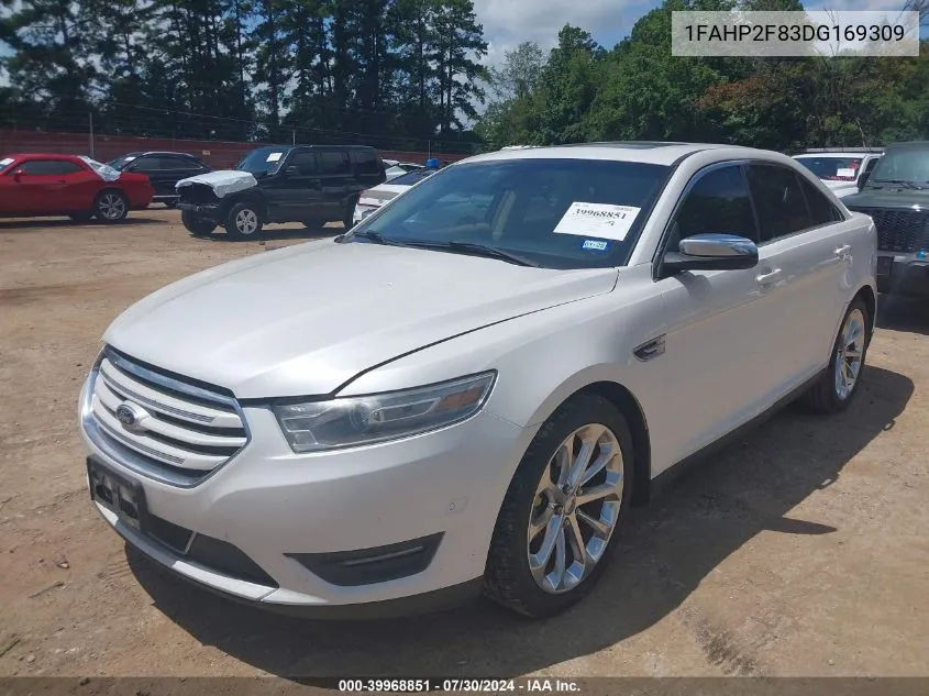 1FAHP2F83DG169309 2013 Ford Taurus Limited