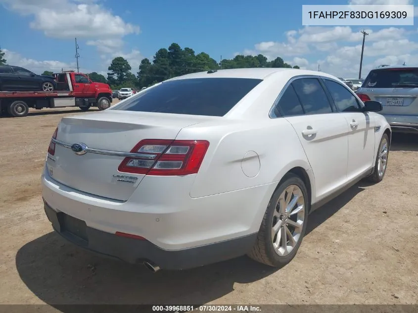 2013 Ford Taurus Limited VIN: 1FAHP2F83DG169309 Lot: 39968851