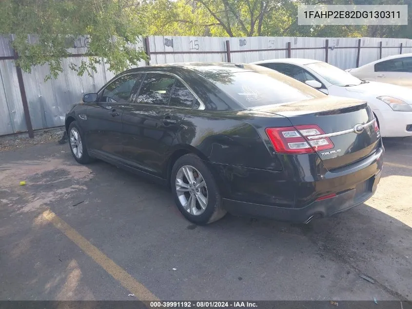 1FAHP2E82DG130311 2013 Ford Taurus Sel