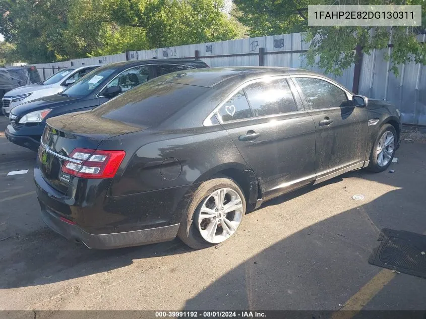 2013 Ford Taurus Sel VIN: 1FAHP2E82DG130311 Lot: 39991192