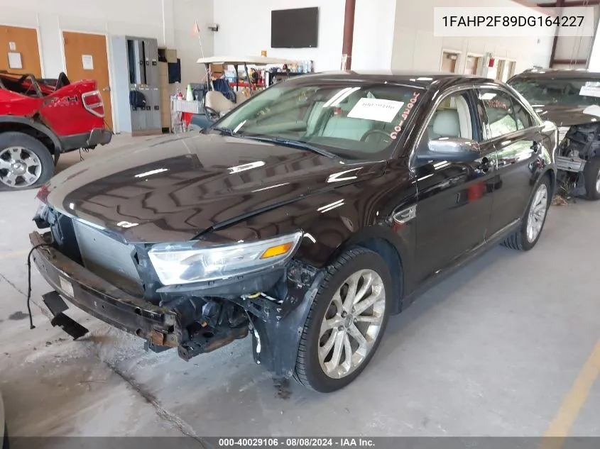 2013 Ford Taurus Limited VIN: 1FAHP2F89DG164227 Lot: 40029106