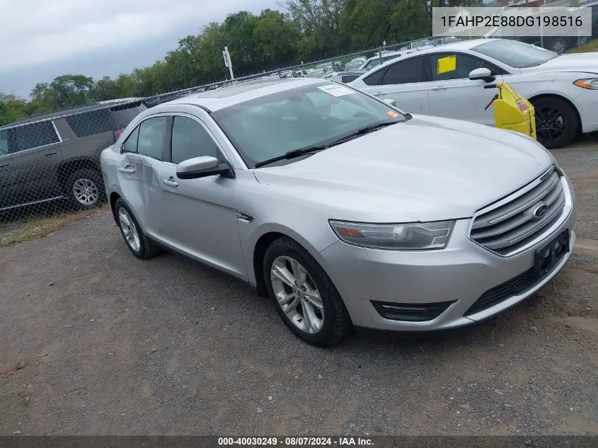 2013 Ford Taurus Sel VIN: 1FAHP2E88DG198516 Lot: 40030249