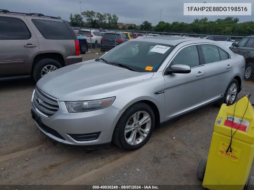 2013 Ford Taurus Sel VIN: 1FAHP2E88DG198516 Lot: 40030249