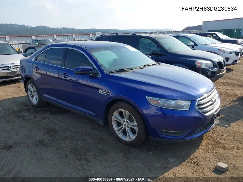 1FAHP2H83DG230834 2013 Ford Taurus Sel