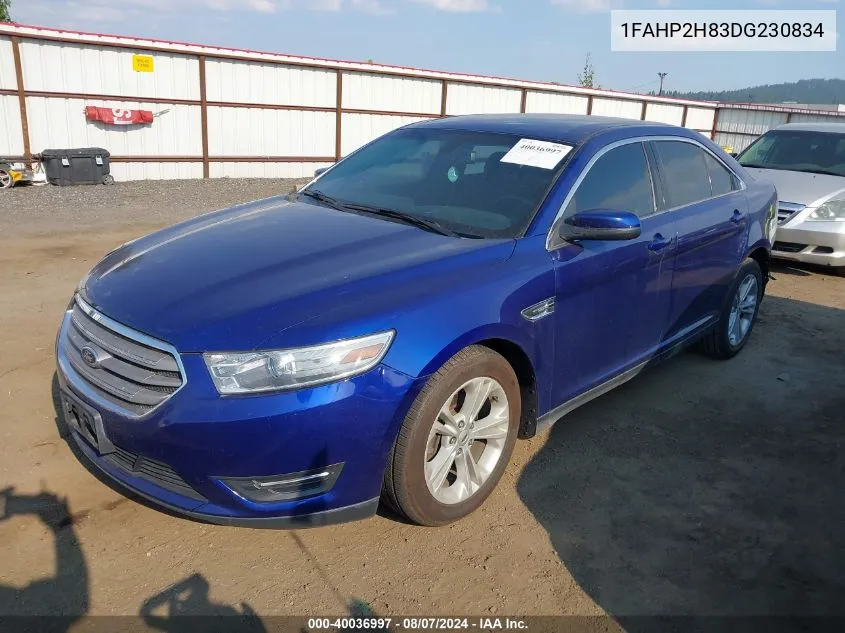 1FAHP2H83DG230834 2013 Ford Taurus Sel