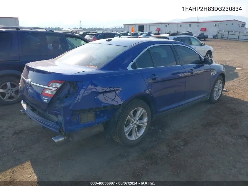 1FAHP2H83DG230834 2013 Ford Taurus Sel