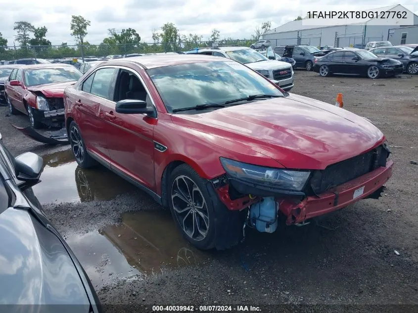 2013 Ford Taurus Sho VIN: 1FAHP2KT8DG127762 Lot: 40039942