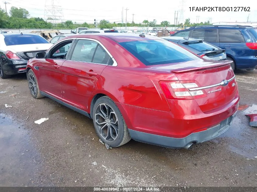 1FAHP2KT8DG127762 2013 Ford Taurus Sho