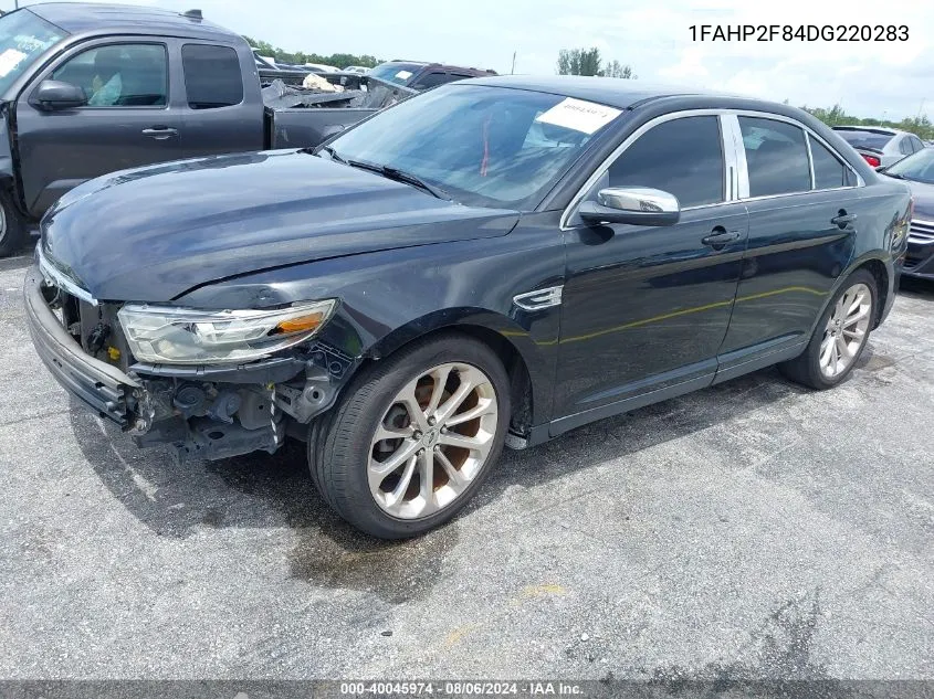 1FAHP2F84DG220283 2013 Ford Taurus Limited