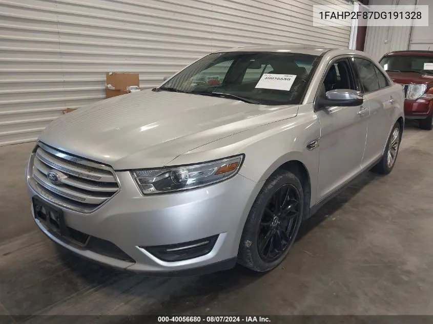 2013 Ford Taurus Limited VIN: 1FAHP2F87DG191328 Lot: 40056680