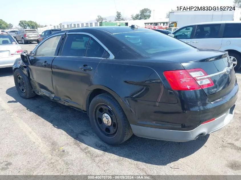 1FAHP2M83DG152724 2013 Ford Police Interceptor