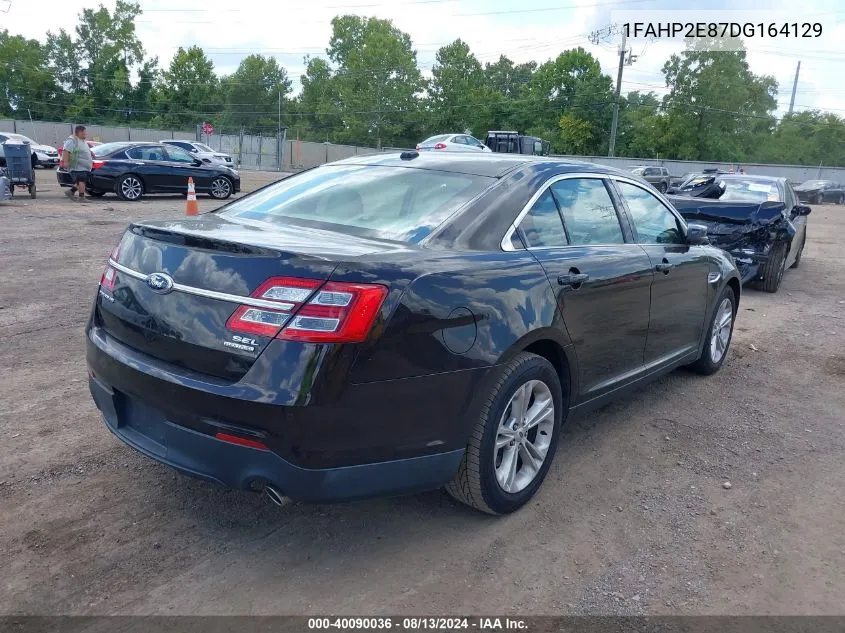 2013 Ford Taurus Sel VIN: 1FAHP2E87DG164129 Lot: 40090036