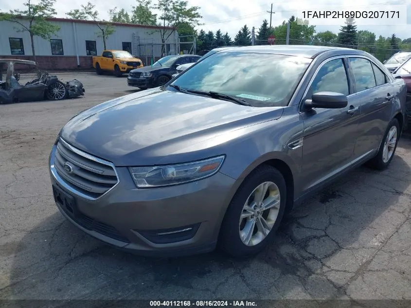 2013 Ford Taurus Sel VIN: 1FAHP2H89DG207171 Lot: 40112168