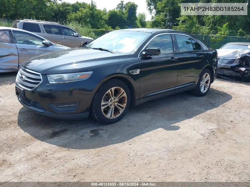 2013 Ford Taurus Sel VIN: 1FAHP2H83DG185264 Lot: 40131033