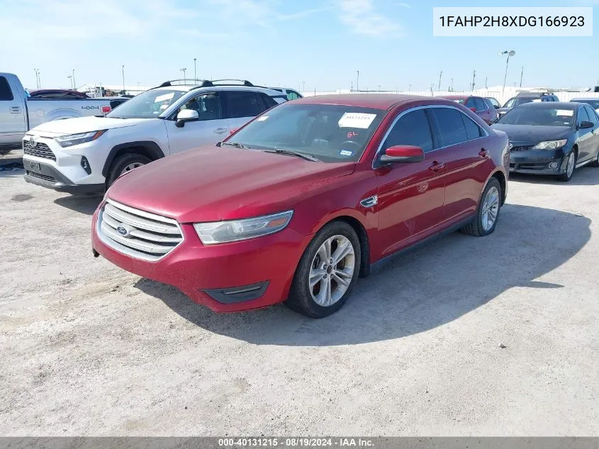 2013 Ford Taurus Sel VIN: 1FAHP2H8XDG166923 Lot: 40131215