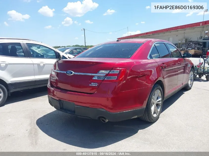 1FAHP2E86DG169306 2013 Ford Taurus Sel