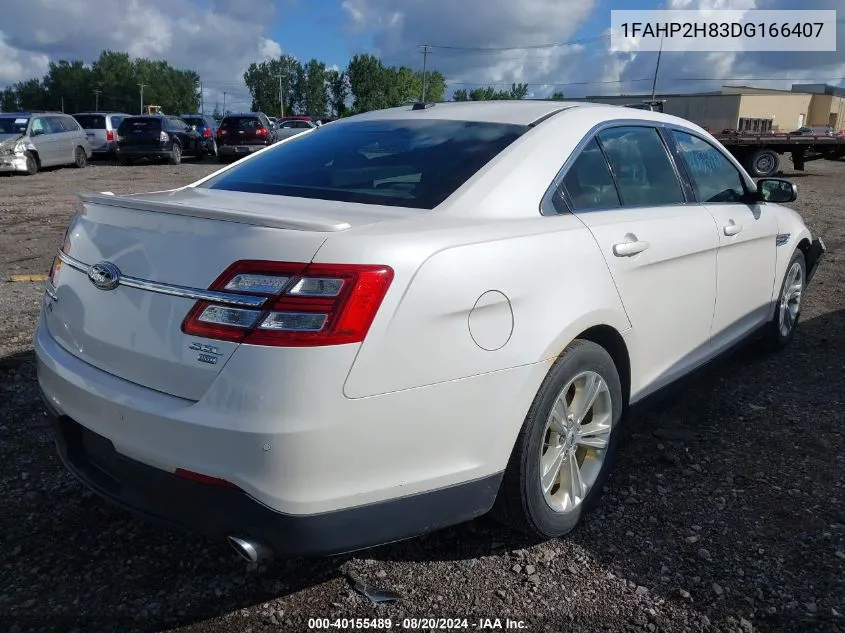 1FAHP2H83DG166407 2013 Ford Taurus Sel