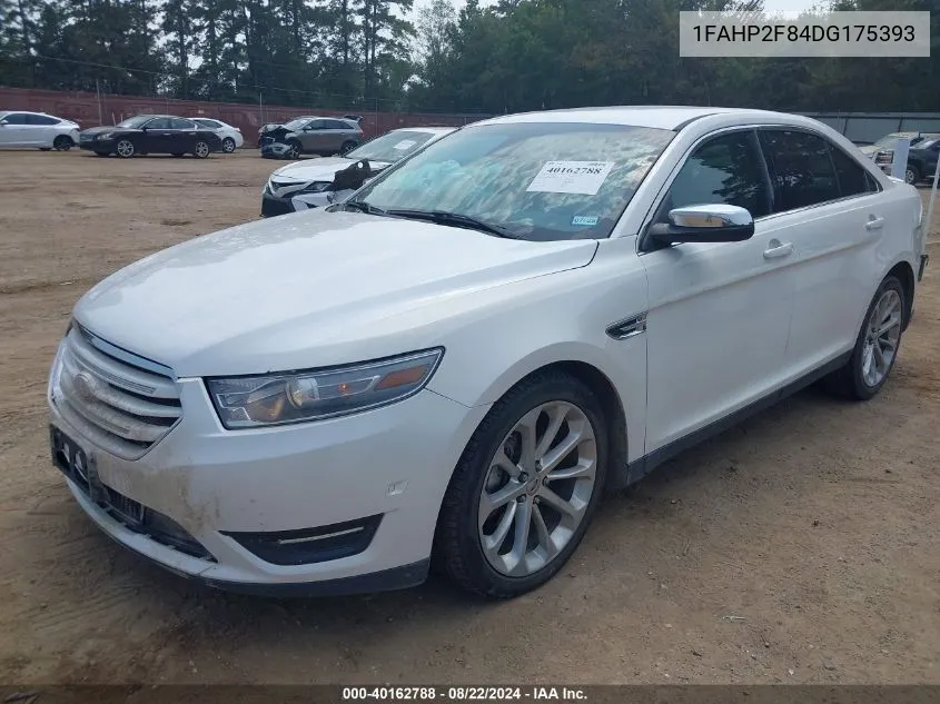 2013 Ford Taurus Limited VIN: 1FAHP2F84DG175393 Lot: 40162788