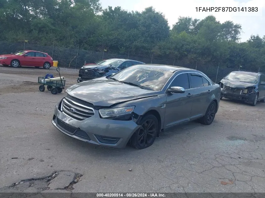 2013 Ford Taurus Limited VIN: 1FAHP2F87DG141383 Lot: 40200514